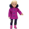 Sophia's - 18" Doll - Fuchsia Peacoat, Star Print Leggings & Hot Pink Ankle Boots -Wild Republic Store GUEST 980b544d f670 4d1d 879c 83a4e12c884c
