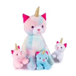 Plush Creations Stuffed Mommy Kitty Unicorn With 3 Kittens In Her Tummy 16 Plush Creations Stuffed Mommy Kitty Unicorn With 3 Kittens In Her Tummy -Wild Republic Store GUEST 98ce1502 ed83 4729 af20 69bf3f6bc799