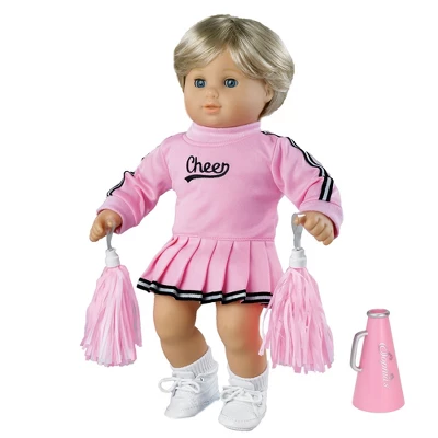 Sophia’s Cheerleader Outfit Set For 15" Or 18" Dolls, Pink 3 Sophia’s Cheerleader Outfit Set For 15" Or 18" Dolls, Pink
