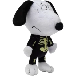 Peanuts JINX Inc. The Snoopy Show 7.5 Inch Plush | Skeleton Costume Snoopy