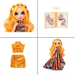 Rainbow High Fantastic Fashion Poppy Rowan 11" Fashion Doll W/ Playset -Wild Republic Store GUEST a4e63524 ab6b 4514 8813 716ec874df89