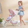 Olivia's Little World - Polka Dots Princess Baby Doll Twin Jogging Stroller - Pink & Gray -Wild Republic Store GUEST adc386a2 f85d 461a 96ae 8a3f3847f4ed