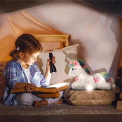 FAO Schwarz Glow Brights Toy Plush LED With Sound White Unicorn 15" Stuffed Animal -Wild Republic Store GUEST b716f023 8485 4069 a28f 4c0449a3d244