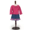 Sophia’s Long-Sleeved Cinched Tee & Denim Skirt For 18” Dolls, Hot Pink/Blue -Wild Republic Store GUEST ba2cd465 d851 48c1 b4ec 7769cafde7c4