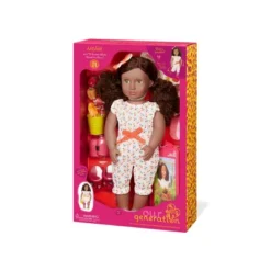 Our Generation Nahla With Storybook & Accessories 18" Posable Gardening Doll -Wild Republic Store GUEST ba648c00 5f50 414d 8286 915cd02237e4