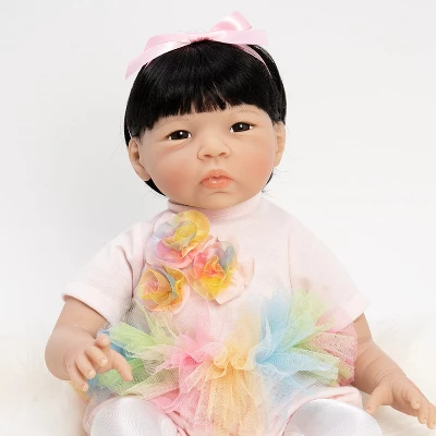 Paradise Galleries Rainbow Ballerina Doll, 19.5 Inch Reborn Toddler Inch Made In GentleTouch Vinyl, 5-Piece Reborn Doll Gift Set 9 Paradise Galleries Rainbow Ballerina Doll, 19.5 Inch Reborn Toddler Inch Made In GentleTouch Vinyl, 5-Piece Reborn Doll Gift Set - Image 7