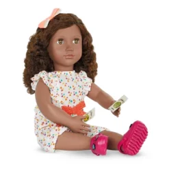 Our Generation Nahla With Storybook & Accessories 18" Posable Gardening Doll -Wild Republic Store GUEST c2e0e78e 5a13 42a7 9b6a 068951ef2889