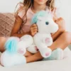 Bearington Lil' Rainbow Shimmers White Plush Stuffed Animal Unicorn, Rainbow Mane, 10 Inches -Wild Republic Store GUEST c38289e9 667a 4f48 a62b 4775c085edcc