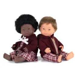 Miniland Educational Anatomically Correct 15" Baby Doll, Down Syndrome Boy, Brown Hair -Wild Republic Store GUEST c4ac6c3b 446e 492e aac3 998a61b05c2f