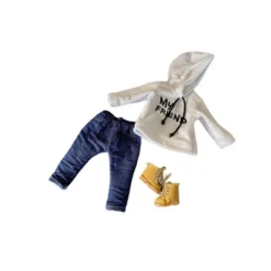 Our Brown Boy Joy Original My Friend White Hoodie Baby Doll 2 -Wild Republic Store GUEST c4e7dbab 4422 446e 9dc5 7a35d7f7538e