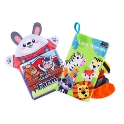 IPlay, ILearn Soft Book Set Baby Zoology