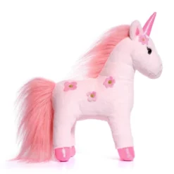 FAO Schwarz 13" Pink Unicorn Glow In The Dark Toy Plush -Wild Republic Store GUEST cd2ca409 f059 43a2 972d 55d1133c8f6a
