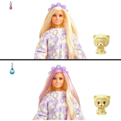 Barbie Cutie Reveal Cozy Cute Tees Series Lion Doll 5 Barbie Cutie Reveal Cozy Cute Tees Series Lion Doll - Image 3