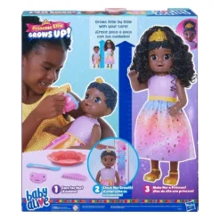 Baby Alive Princess Ellie Grows Up! Growing And Talking Baby Doll - Black Hair -Wild Republic Store GUEST d6c95fd2 9eaf 4e6c ac2a f4df7c8f9030