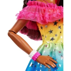 Barbie 28" Large Doll With Dark Brown Hair And Rainbow Dress -Wild Republic Store GUEST d8968ca6 1dbf 4ea0 9a0c d8ca5ff54a14