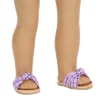 Sophia’s Plaid Fabric Knot Sandal For 18" Dolls, Pink/Blue -Wild Republic Store GUEST da34f34c 19c4 4326 ad84 6727a556e903