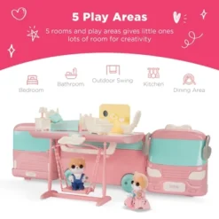 Best Choice Products Camper Van Playset Pretend Play Dollhouse Toy With 54 Accessories And Tiny Critters For Kids 11 Best Choice Products Camper Van Playset Pretend Play Dollhouse Toy With 54 Accessories And Tiny Critters For Kids -Wild Republic Store GUEST e28539f6 704c 4c3a 9fde ed54dc58ddb1