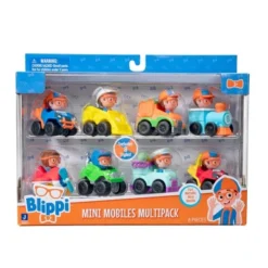 Blippi 2'' Mini Mobiles - 8pk