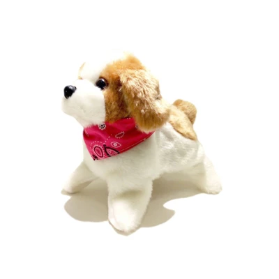 Insten Cute Barking Dog Toy, Somersault Puppy Toys Can Sit, Walk, And Flip, White And Brown 7 Insten Cute Barking Dog Toy, Somersault Puppy Toys Can Sit, Walk, And Flip, White And Brown - Image 5