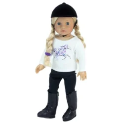 Sophia’s 4 Piece Horseback Riding Outfit With Riding Boots Set For 18'' Dolls, Black -Wild Republic Store GUEST eb47e7ae 6674 4d3e ab38 a6f71226c25c