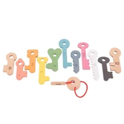 Tickit Rainbow Wooden Keys, Set Of 11 -Wild Republic Store GUEST ec1e8599 45d2 4fa7 8051 9974620b7fb5