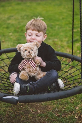 Bearington Teddy Bear Stuffed Animal: Light Brown 11 Inches 5 Bearington Teddy Bear Stuffed Animal: Light Brown 11 Inches - Image 3