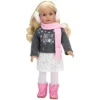 Sophia's - 18" Doll - "Let It Snow" Sweater, Lace Skirt, Leggings, Earmuffs, Pocket Scarf & Ewe Boots - Grey/White/Pink 2 Sophia's - 18" Doll - "Let It Snow" Sweater, Lace Skirt, Leggings, Earmuffs, Pocket Scarf & Ewe Boots - Grey/White/Pink -Wild Republic Store GUEST f6888e1e 8408 4b67 97b4 377e557cfecf