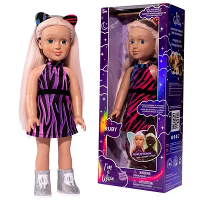 I'M A WOW Glow Edition Ruby The Tiger 14" Fashion Doll 4 I'M A WOW Glow Edition Ruby The Tiger 14" Fashion Doll - Image 3
