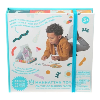 Manhattan Toy On-the-Go Making Faces 44-Piece Magnetic Travel Activity Toy For Kids 3 Years And Up 5 Manhattan Toy On-the-Go Making Faces 44-Piece Magnetic Travel Activity Toy For Kids 3 Years And Up - Image 3